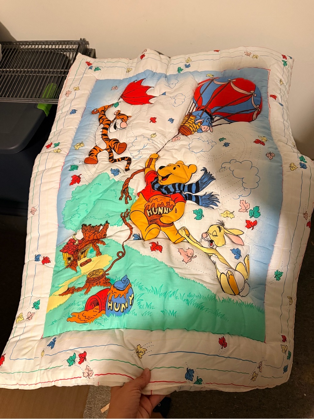 Winnie the Pooh Kids Quilted Comforter - Multicolor
